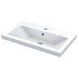 Hudson Reed Full Depth Inset Ceramic Basin 600mm Wide - White - CBM313 - TAP 'N' SHOWER
