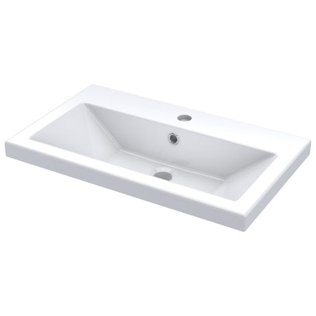 Hudson Reed Full Depth Inset Ceramic Basin 600mm Wide - White - CBM313 - TAP 'N' SHOWER