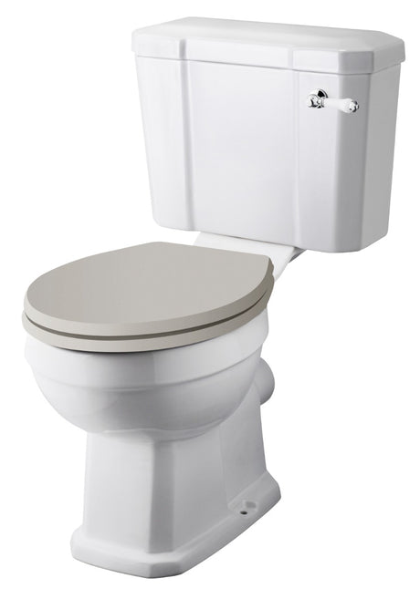 Launde Abbey Richmond Close Coupled Pan and Cistern - White