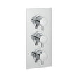 Vado Celsius 2 Outlet Thermostatic Shower Valve - Polished Chrome - CEL-128D/2-C/P