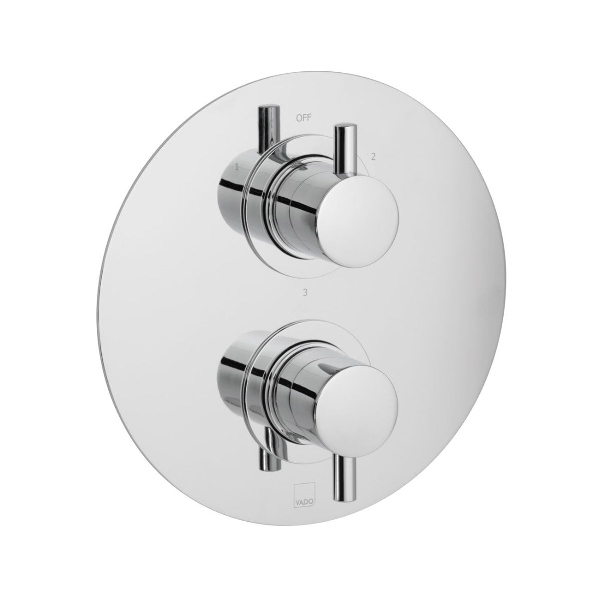 Vado Celsius 3 Outlet Thermostatic Shower Valve - Polished Chrome - CEL-148D/3/RO-C/P