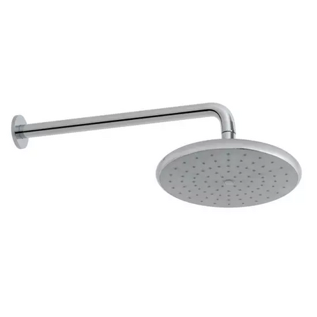 Vado Ceres Self-Cleaning Shower Head with chrome wall-mounted shower arm