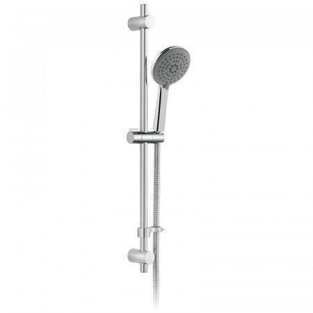 Vado Ceres Slide Rail Shower kit with chrome multi-function self-cleaning handset