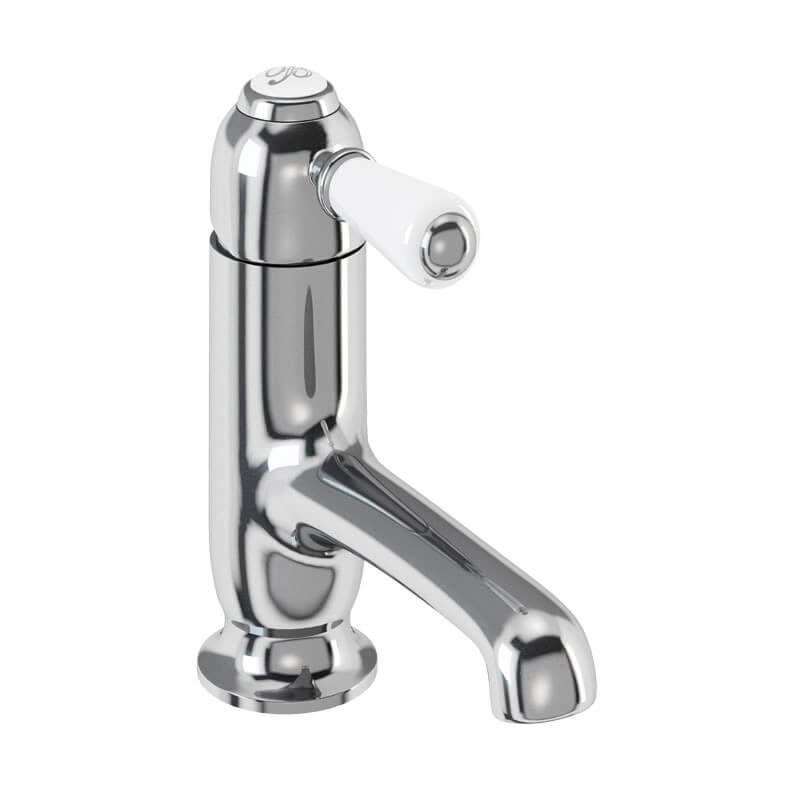Burlington Chelsea Chrome Straight Spout Basin Mixer - CH19