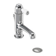Burlington Chelsea Chrome Straight Spout Basin Mixer with Pop-Up Waste - CH20