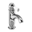 Burlington Chelsea Chrome Curved Spout Basin Mixer - CH21
