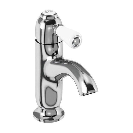 Burlington Chelsea Chrome Curved Spout Basin Mixer - CH21