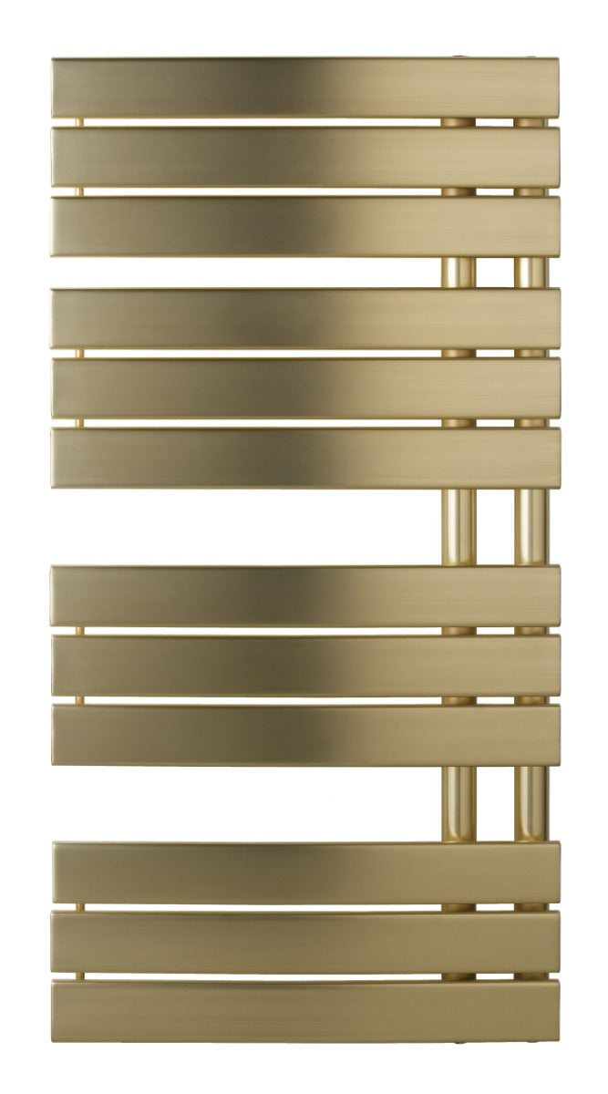 JTP CLEO Radiator Brushed Brassmm High 1080 X 550mm Wide - Brushed Brass - CLE108BBR