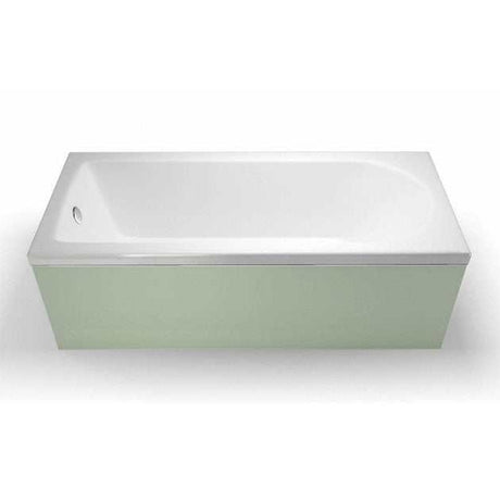 Cleargreen Single Ended Reuse Rectangular Bath 1800mm Length x 750mm Wide - White - R14
