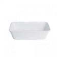 Clearwater 0 Tap Hole gloss white sit-on countertop basin 550mm wide with no tap hole.