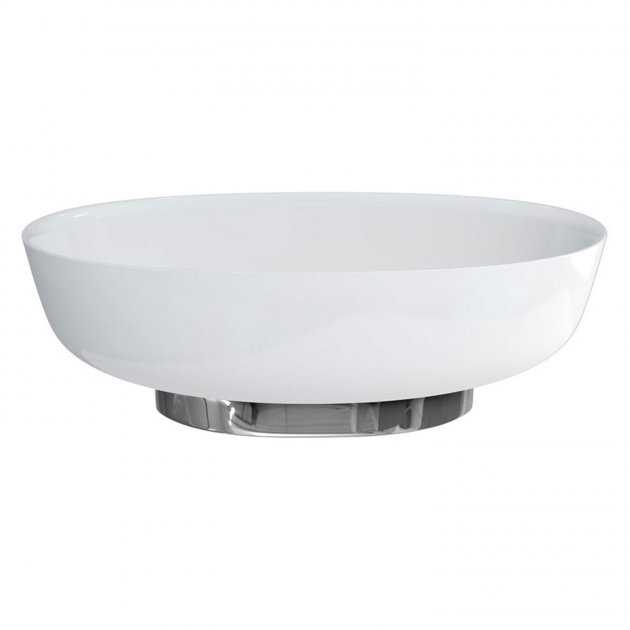 Clearwater Clear Stone Puro freestanding white bathtub with smooth rounded design and durable construction