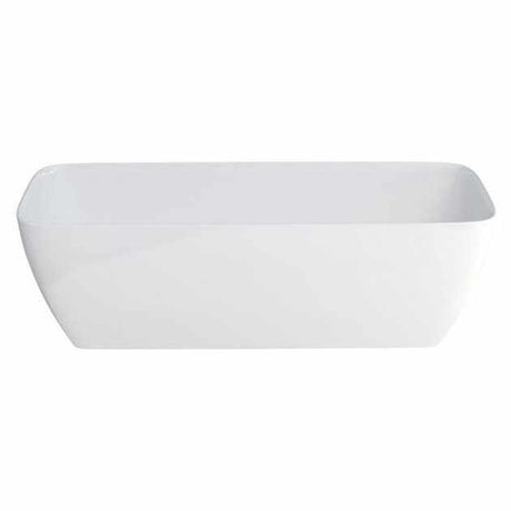 Clearwater Clear Stone Vinceza Grande white freestanding bath 1800mm x 800mm double-ended design