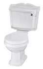 Launde Abbey Legend Close Coupled WC - White