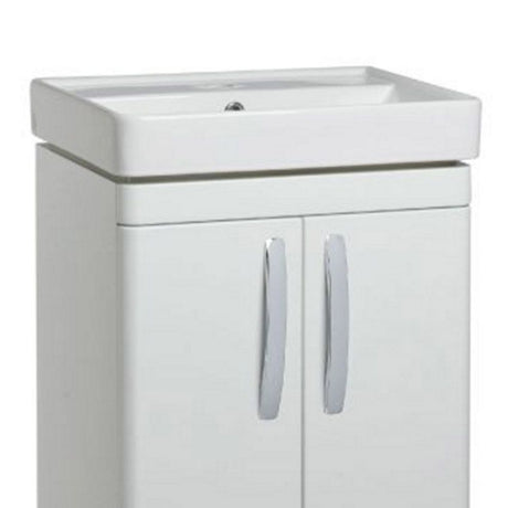 Tavistock Compass Ceramic White 500mm 1 Tap Hole Basin - CM500C