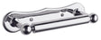 Launde Abbey Victrion Dog Bone Toilet Roll Holder with Back Plate - Chrome - TAP 'N' SHOWER