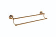 Launde Abbey Victrion Double Towel Rail - Copper - TAP 'N' SHOWER