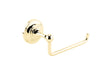 Launde Abbey Victrion Open Toilet Roll Holder - Gold - TAP 'N' SHOWER