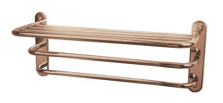 Launde Abbey Victrion 3 Tier Towel Rack - Brushed Copper - TAP 'N' SHOWER