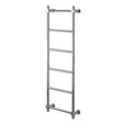 Vogue Venture Traditional Heated Towel Rail 1300mm High x 650mm Wide, Electric - CN022 BR1300650CP-E