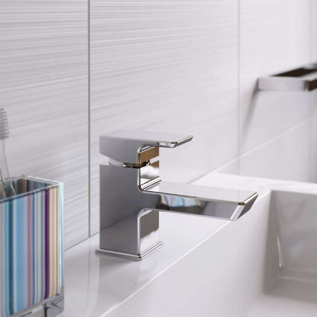 Bristan Cobalt Clicker Waste Basin Mixer Tap - Chrome - COB BAS C