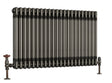 Scudo Column Horizontal Radiator 600 x 999mm - Raw Metal - COL-3-60-101-RM