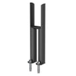 Scudo 2 Column Insertable Radiator Feet Pair - Anthracite  - COLFEET-2-A