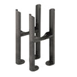 Scudo Column Radiator 2 Column Insertable Feet (pair) Raw Metal - COLFEET-2-RM