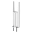 Scudo Column Radiator 2 Column Insertable Feet (pair) - White - COLFEET-2-W