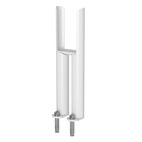 Scudo Column Radiator 2 Column Insertable Feet (pair) - White - COLFEET-2-W