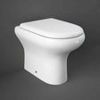 RAK Compact Back to Wall Pan - White - COMBTWPAN