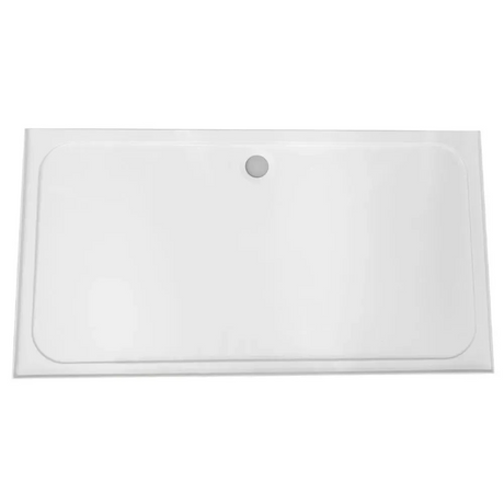 Coram Stone Resin 4 Upstand Shower Tray 1200mm x 800mm - White - YA1284WHI