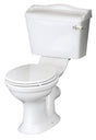 Launde Abbey Chancery Close Coupled Pan with Cistern - White