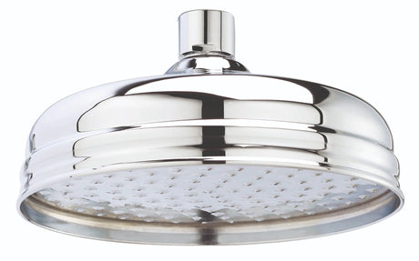 Launde Abbey Victrion 8" Fixed Shower Head - Chrome - TAP 'N' SHOWER
