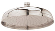 Launde Abbey Victrion 12" Fixed Shower Head - Brushed Nickel - TAP 'N' SHOWER