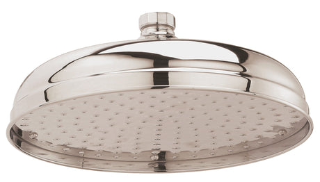 Launde Abbey Victrion 12" Fixed Shower Head - Brushed Nickel - TAP 'N' SHOWER