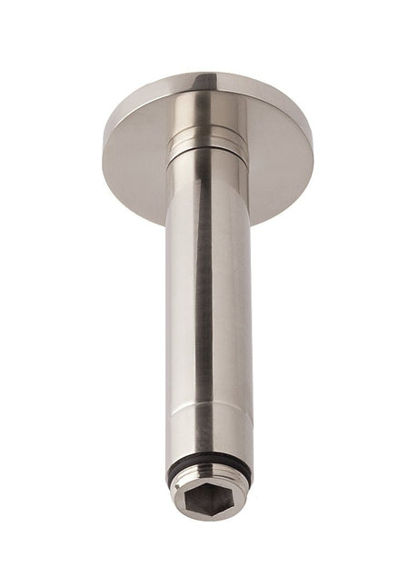 Launde Abbey Victrion Ceiling Mounted Shower Arm - Brushed Nickel - TAP 'N' SHOWER