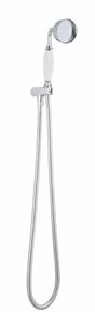 Launde Abbey Victrion Wall Mounted Handset Shower Set - Chrome - TAP 'N' SHOWER