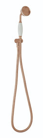 Launde Abbey Victrion Wall Mounted Handset Shower Set - Copper - TAP 'N' SHOWER