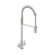 Vado Vibe Professional Mono Sink Mixer Deck Mounted With Swivel Spout - Chrome - CUC-1061-C/P
