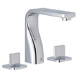 JTP Curve 3 Hole Basin Mixer - Chrome - 72191