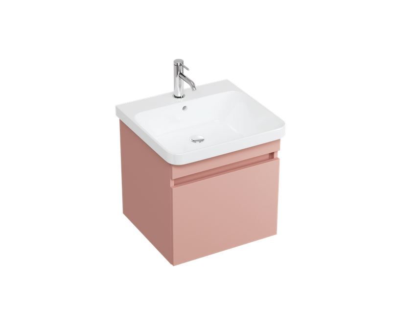 Britton Dalston Vanity Unit 500mm - Matt Pink - DAL50P