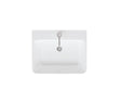 Britton Dalston One Tap Hole Basin 600mm - White - DAL.060