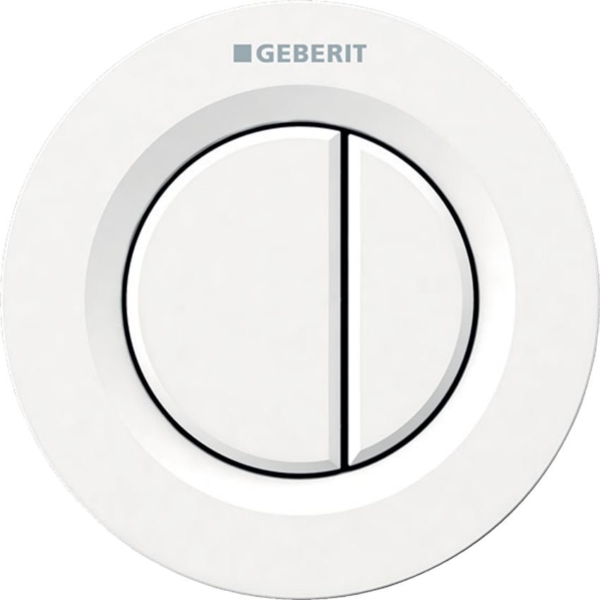 Geberit Type 01 Pnuematic Single Flush Button for Sigma Cistern - Matt Chrome - 116.041.JQ.1 - TAP 'N' SHOWER