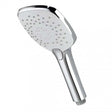Deva Airstream Chrome Shower Handset with Push Button - AIR1HSCPWHUK