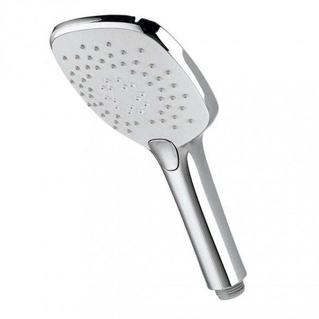 Deva Airstream Chrome Shower Handset with Push Button - AIR1HSCPWHUK
