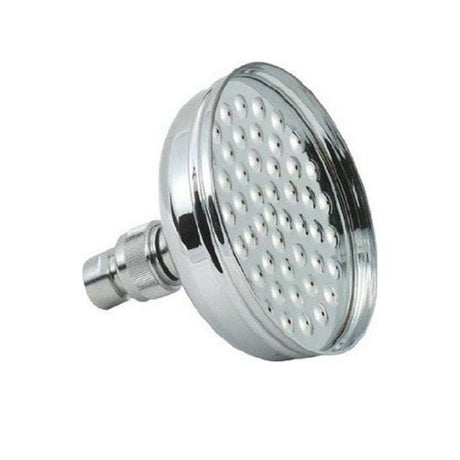 Deva Swivel Joint Traditional 6 Inch Shower Head - Chrome - HEAH02