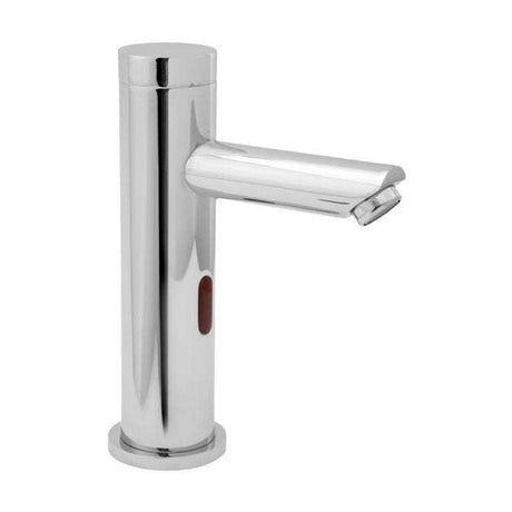 Deva Sensor 4D chrome sensor-operated mono basin tap with modern design