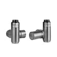 JTP Dual Fuel Radiator Valve - Brushed Black - DFRVBBL