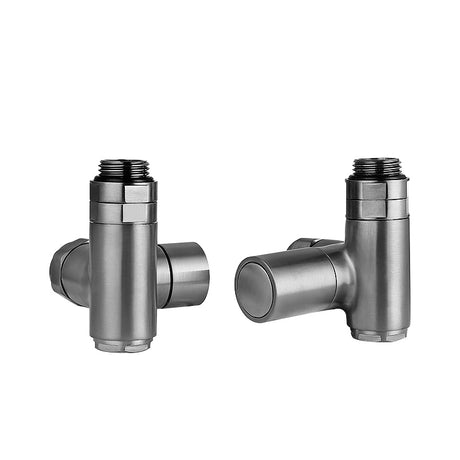 JTP Dual Fuel Radiator Valve - Brushed Black - DFRVBBL
