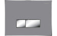 Prystine Cary Flushplate - Flat Grey - PRIS4337
